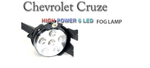 autolamp 6led fog lamps hevrolet cruze 2011-13